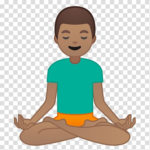 Emoji lotus position noto. Meditation clipart toddler yoga
