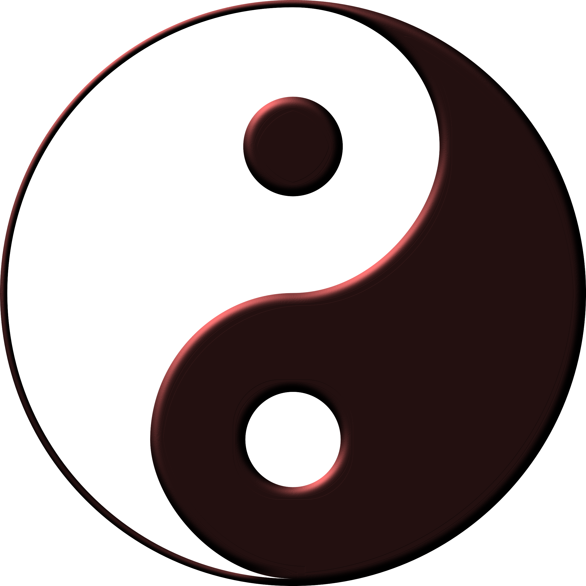 meditation clipart ying yang