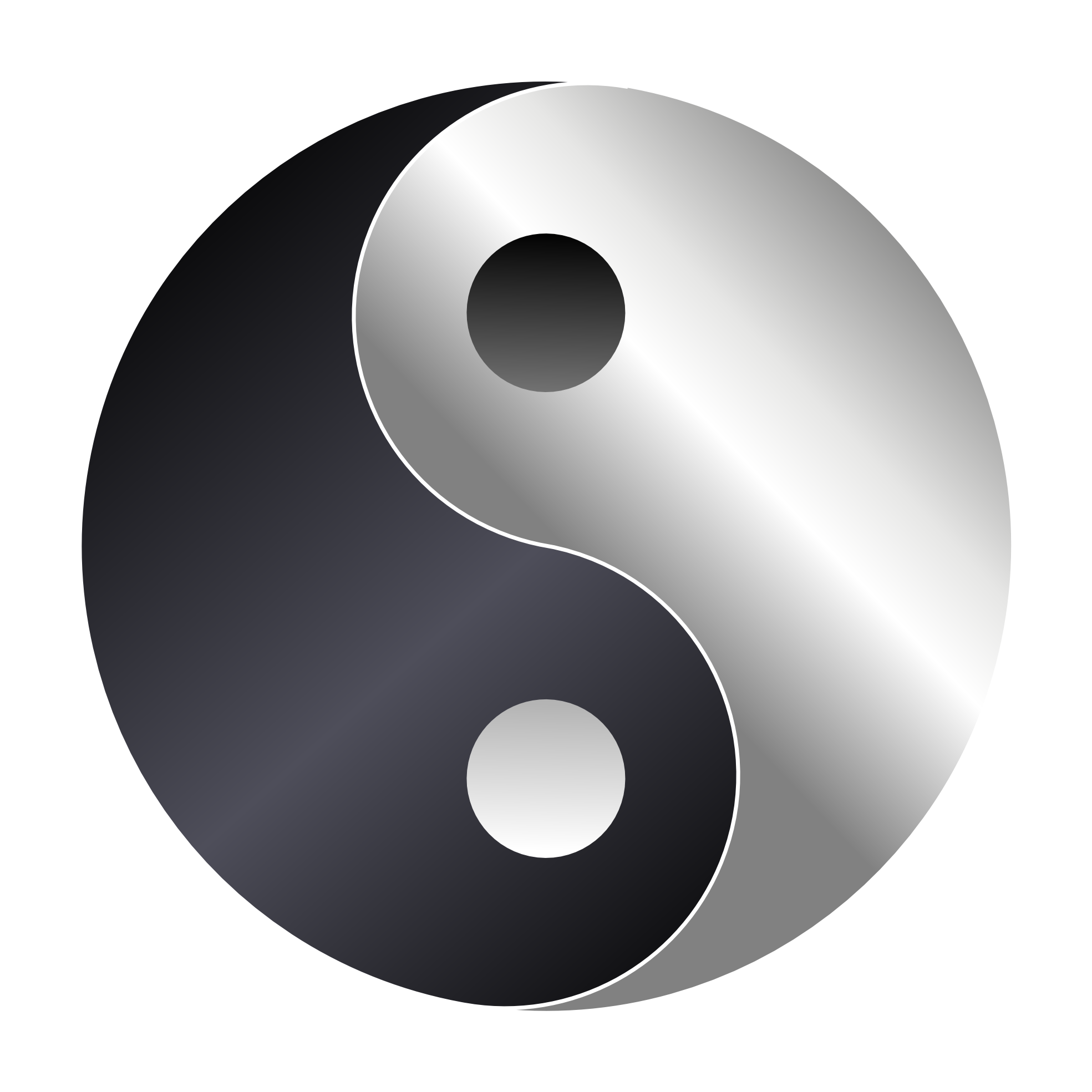 meditation clipart ying yang