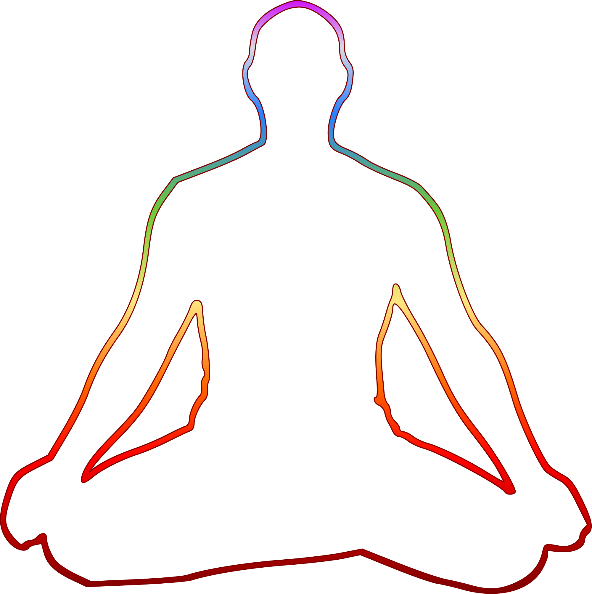 Meditation clipart yoga indian. Meditating drawing at getdrawings