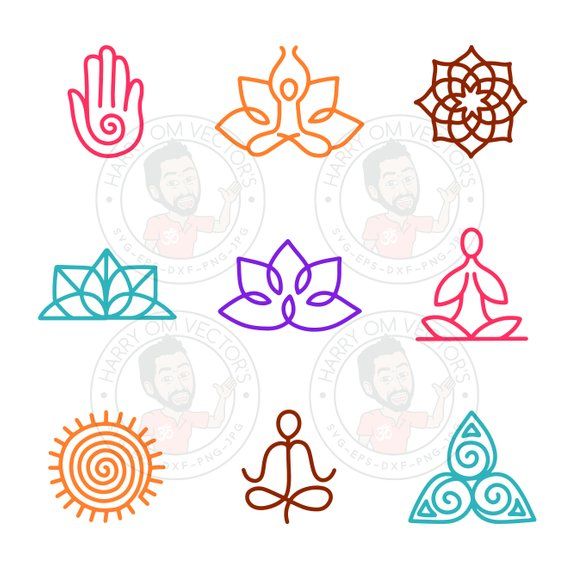 Stick figure vectors svg. Meditation clipart yoga mudra