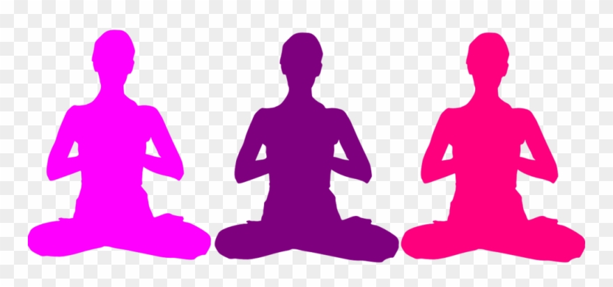 meditation clipart yoga person