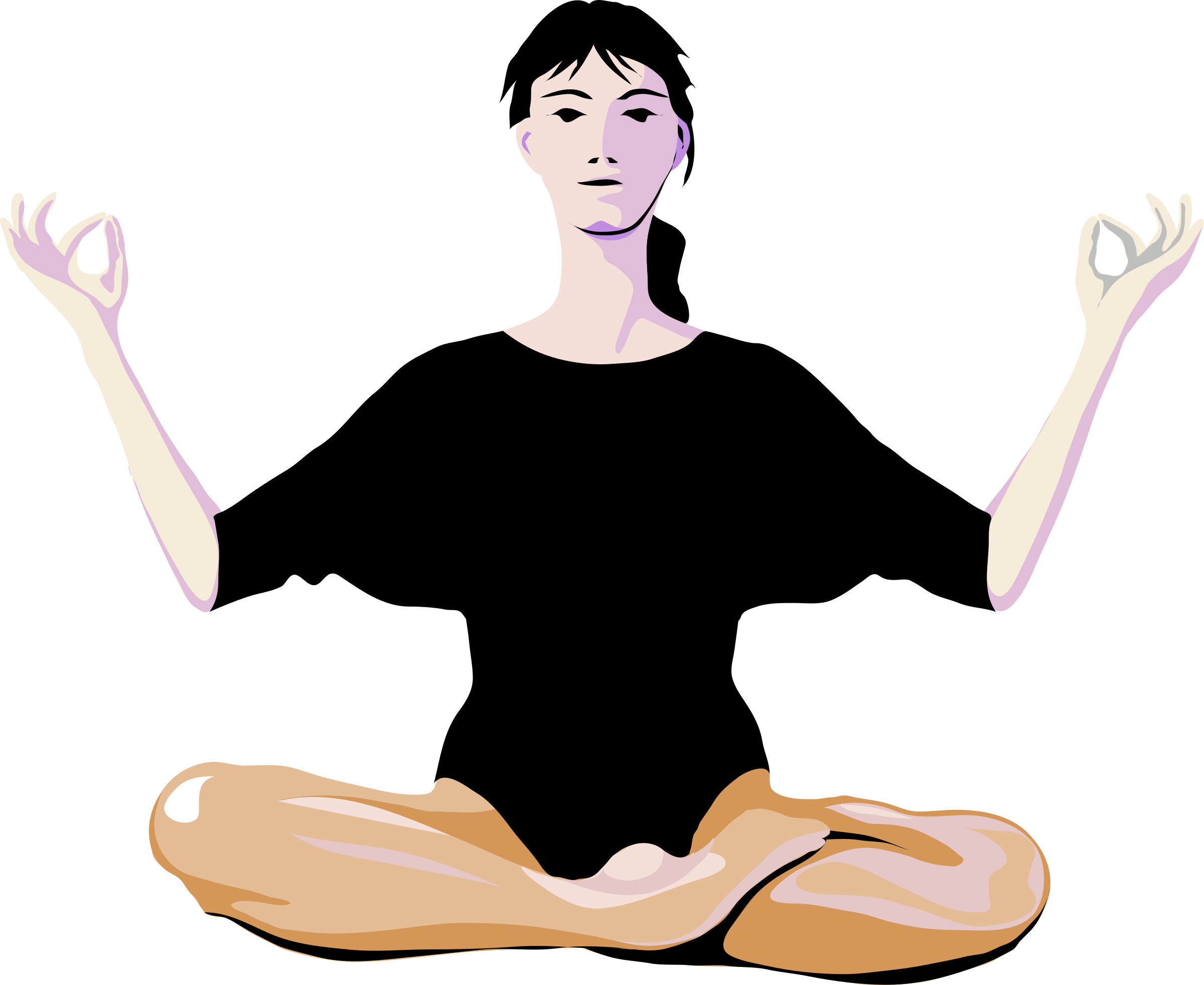 Meditation yoga woman