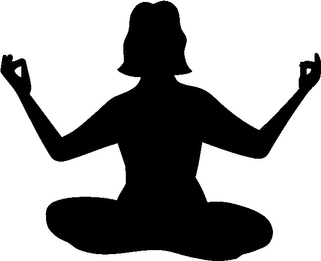 meditation clipart yogasana