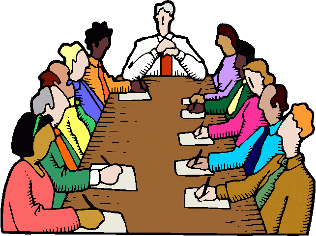 Reminder monday april at. Meeting clipart board meeting