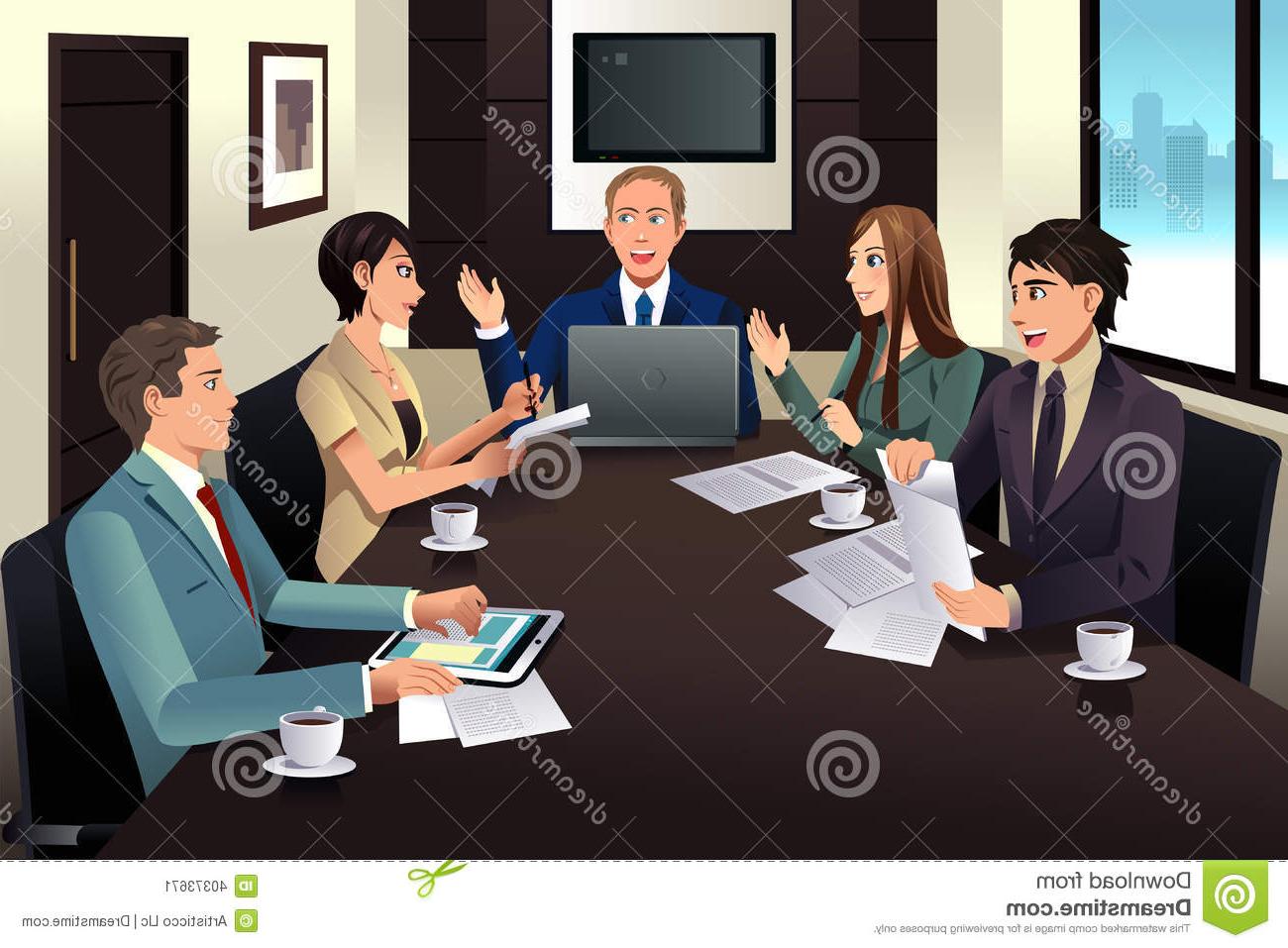 Meeting clipart business meeting. Best free clip art