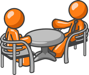 meeting clipart one to one