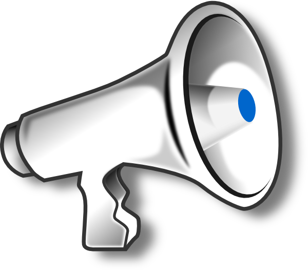 megaphone clipart advertising