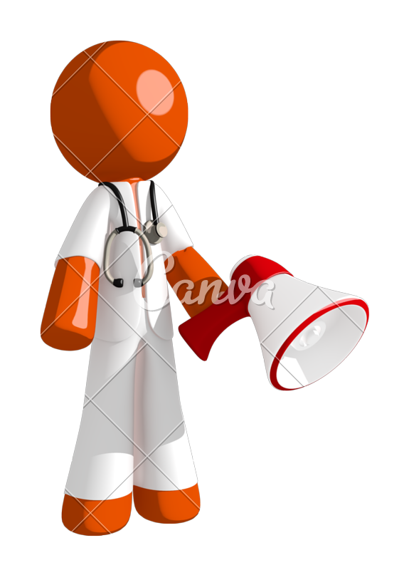 megaphone clipart hand holding