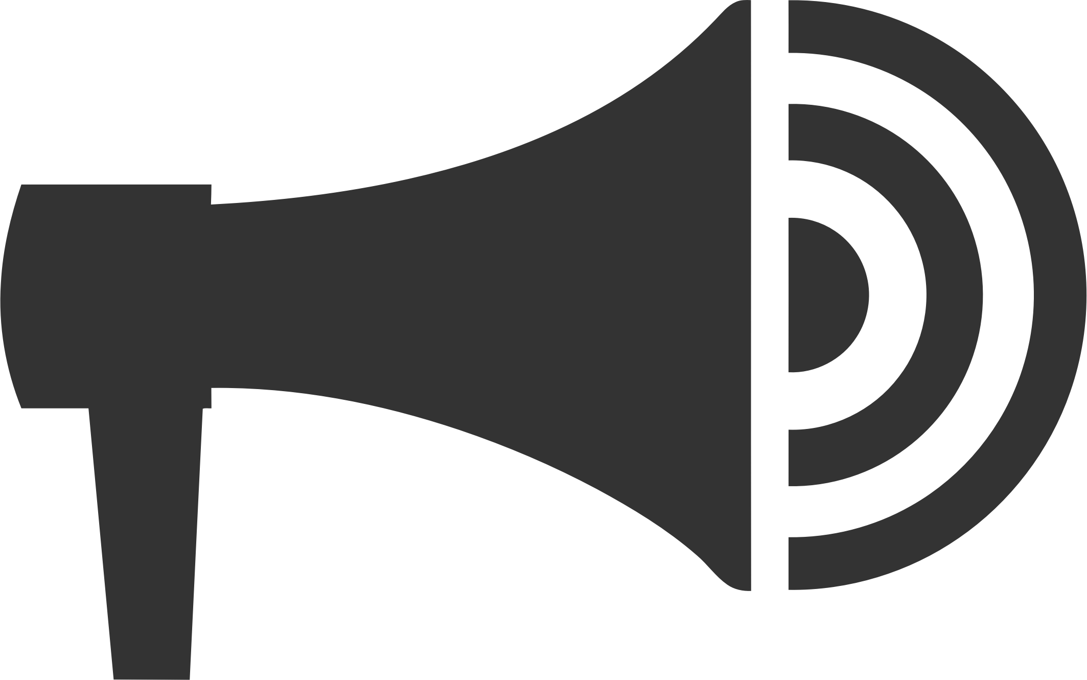 megaphone clipart sound energy