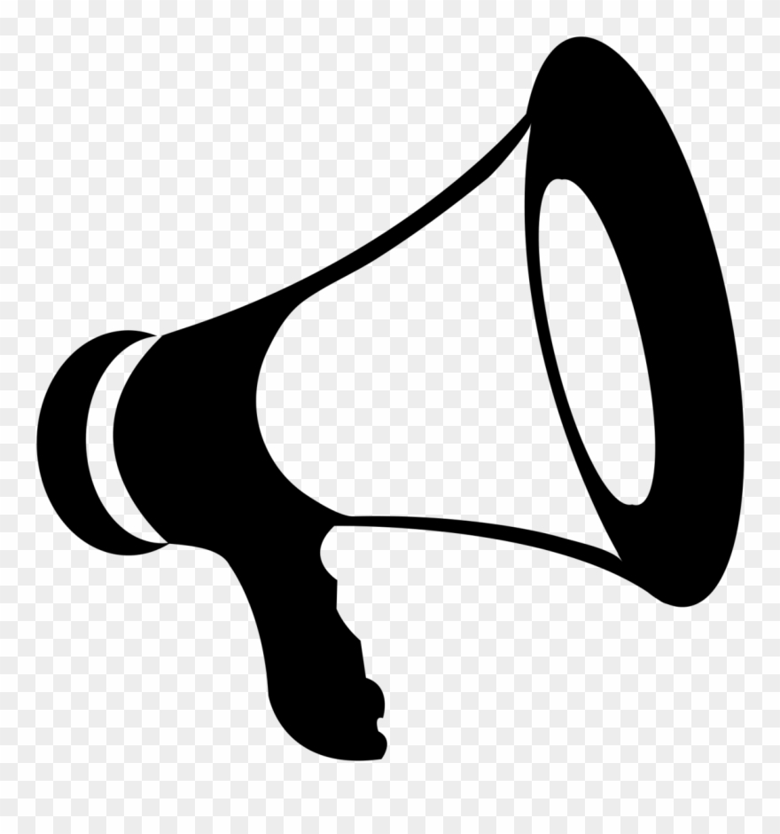 megaphone clipart transparent background