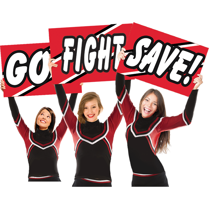 Megaphone clipart youth cheerleading. Colorful cheer signs pro