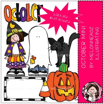 Clip art mini . Melonheadz clipart october