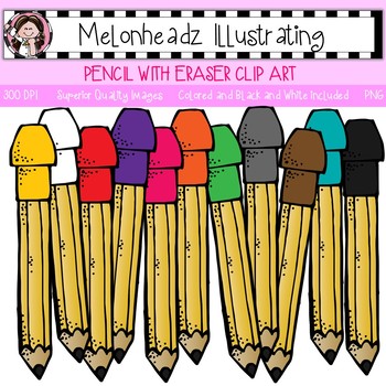 melonheadz clipart pencil