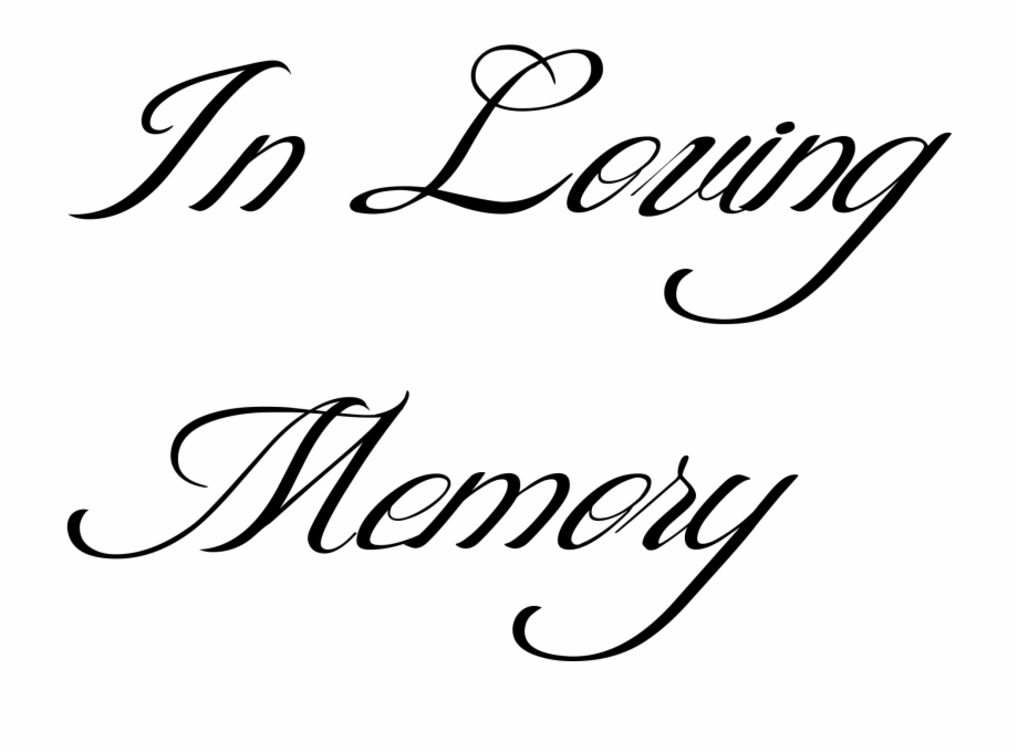 memory clipart calligraphy