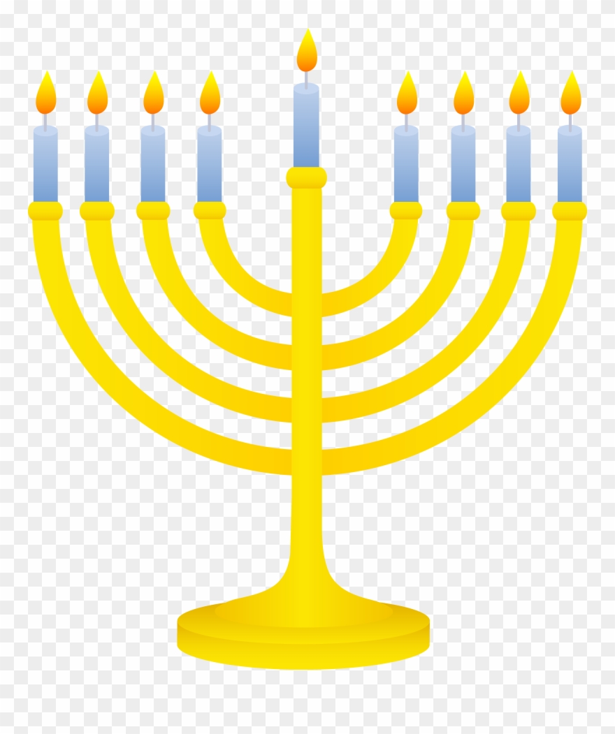 Hanukkah clipart candle holder, Hanukkah candle holder