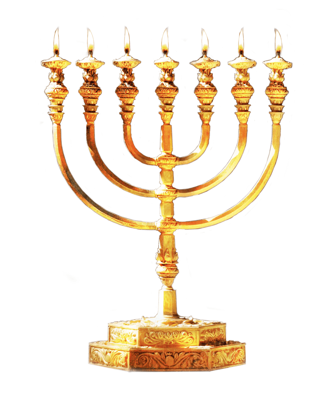 menorah clipart candle holder