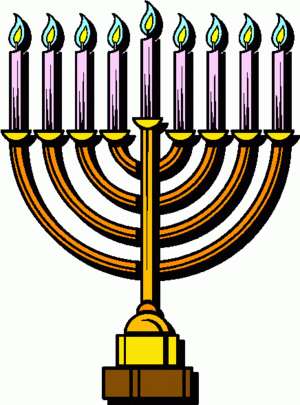 Menorah clipart hanukkah candle.  pics of candles