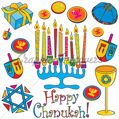 Menorah clipart happy. C hannuka gl stock