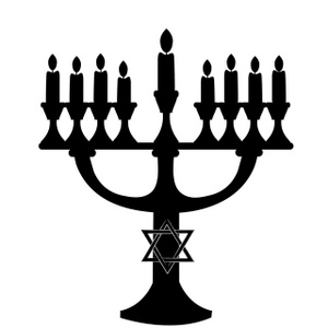 menorah clipart judaism symbol