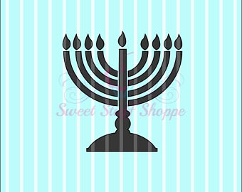 Etsy . Menorah clipart paper