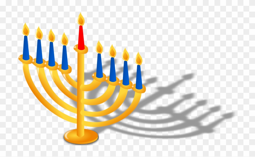 Menorah clipart transparent background. Png pinclipart 