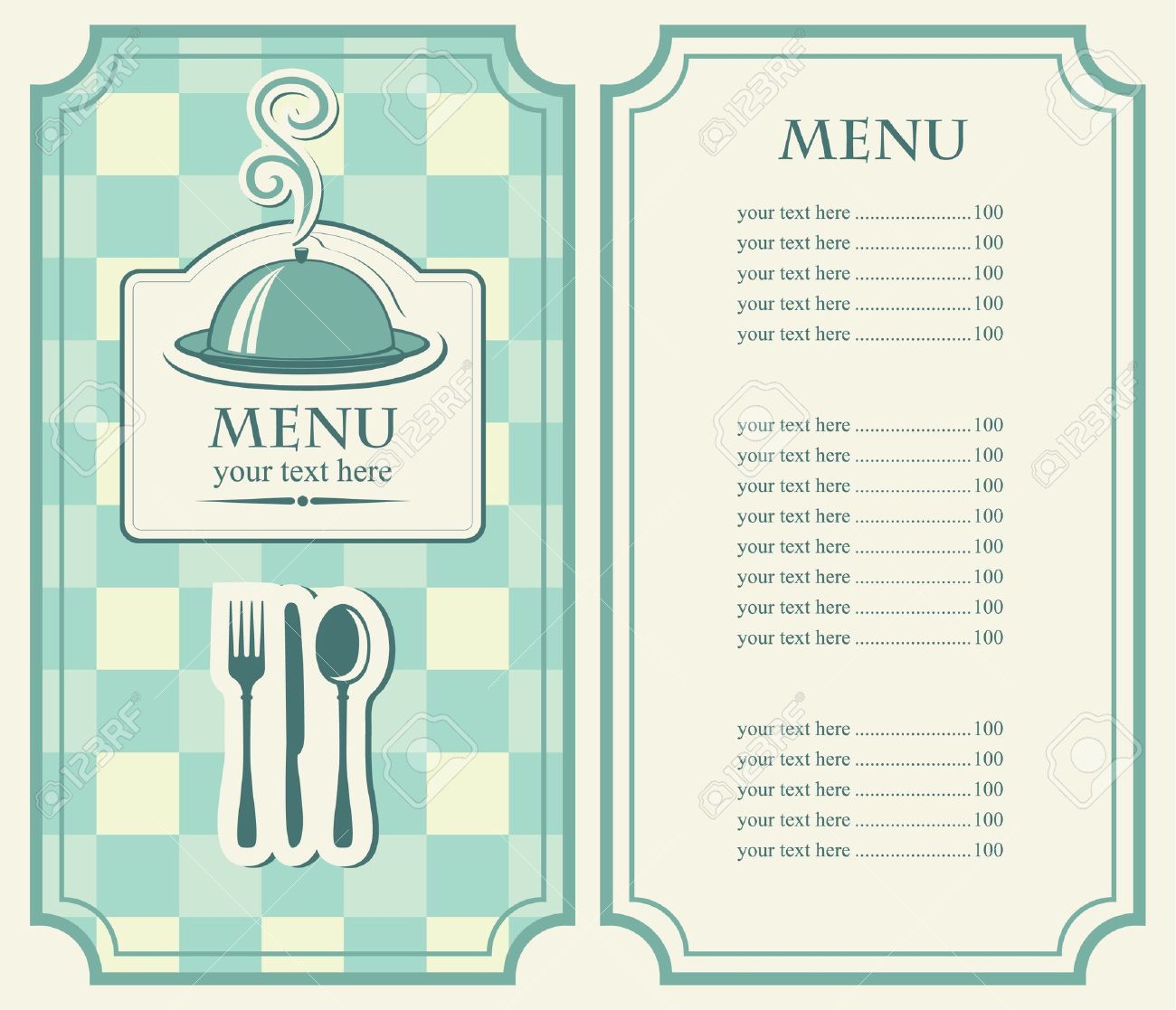 menu clipart cafeteria menu