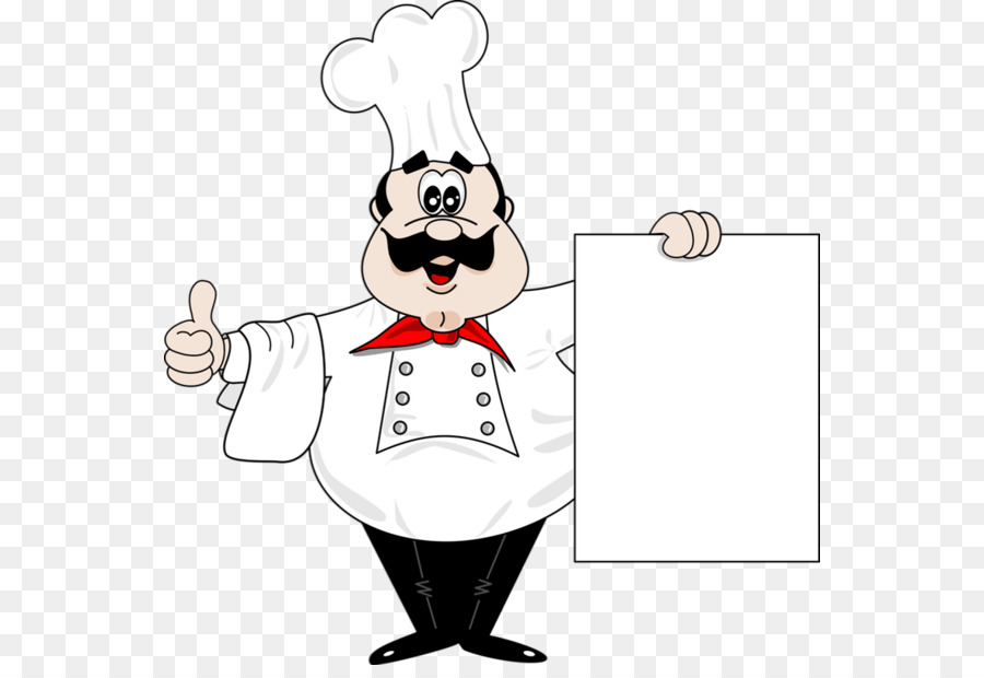 menu clipart cartoon chef