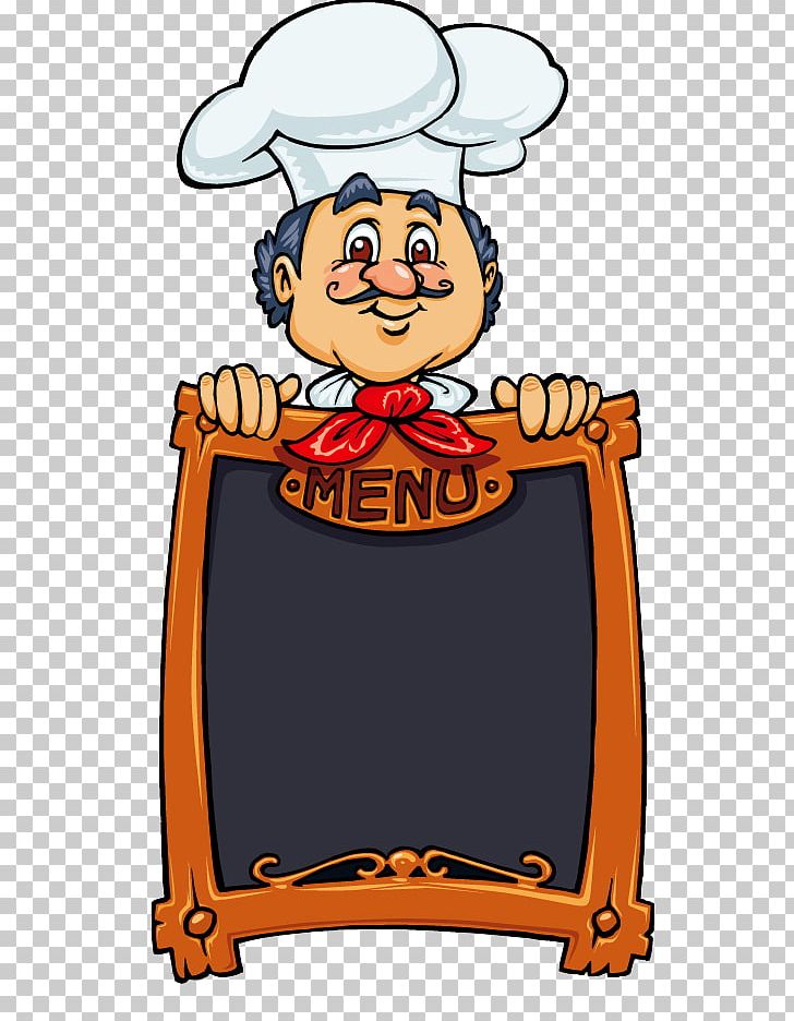 menu clipart chef cook