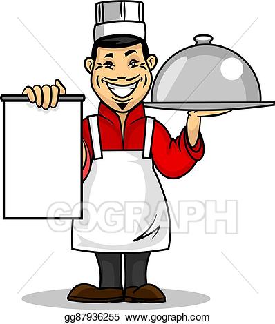 Vector art asian restaurant. Menu clipart chef menu