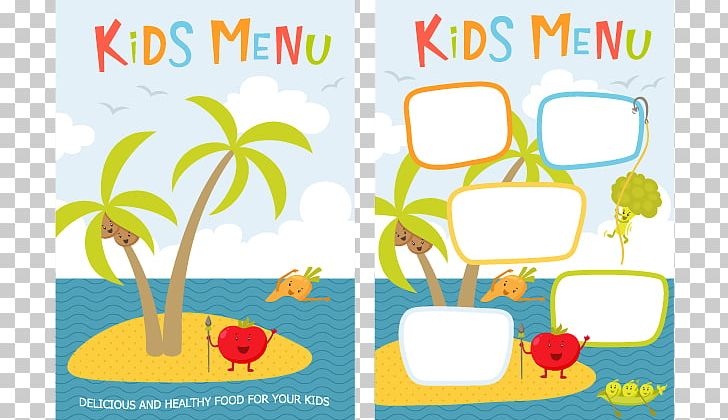 menu clipart child food