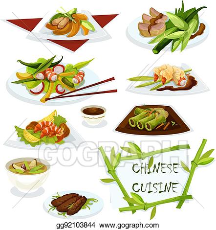 menu clipart chinese food
