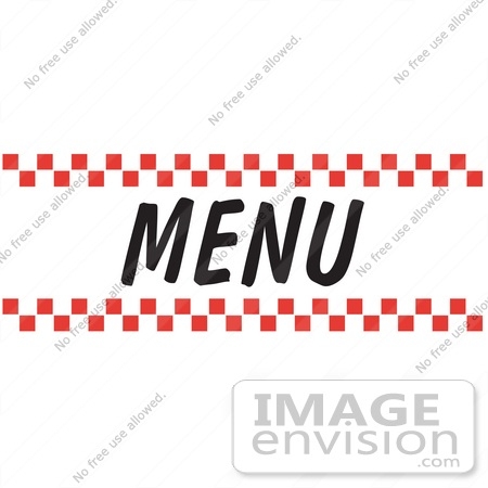 menu clipart menu sign
