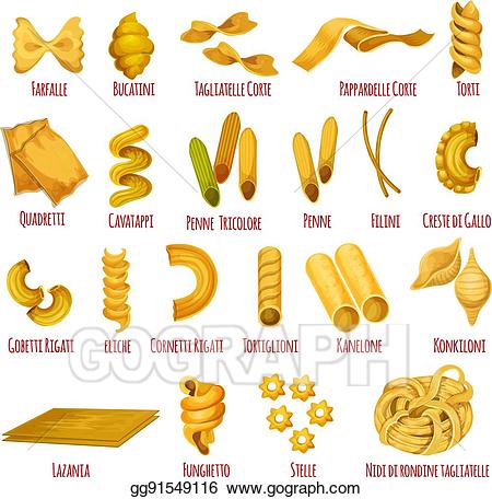 menu clipart pasta italian
