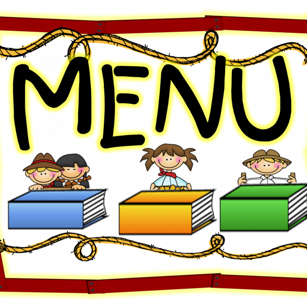 menu clipart school menu