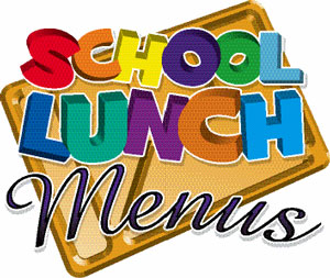 menu clipart school nutrition