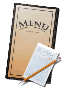 menu clipart weekly menu