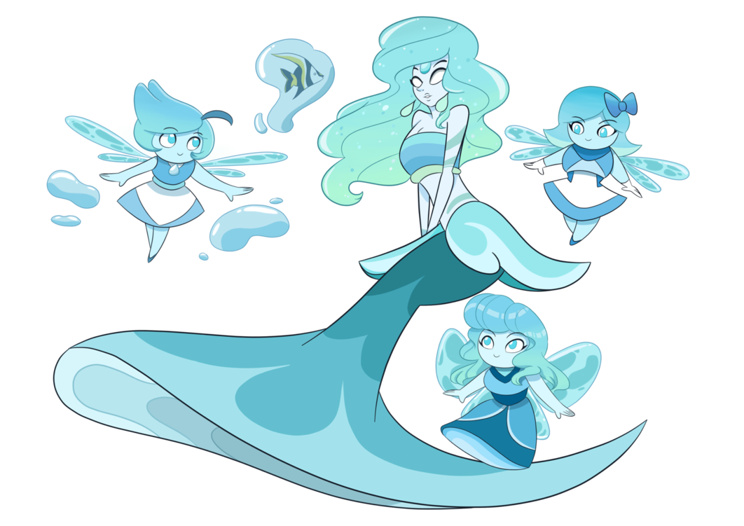 mermaid clipart aqua