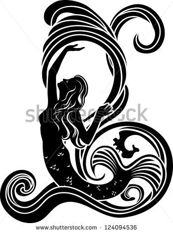 Mermaid clipart art deco. Image result for clouds