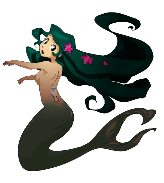 mermaid clipart cove