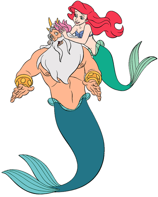 mermaid clipart king