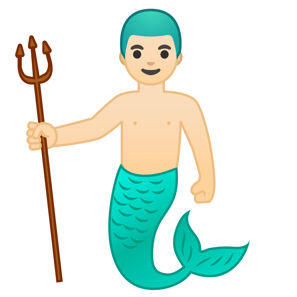 mermaid clipart merman