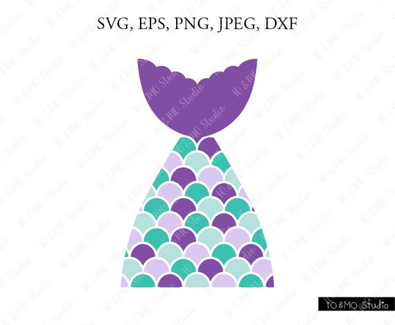 Svg tail sea . Mermaid clipart monogram