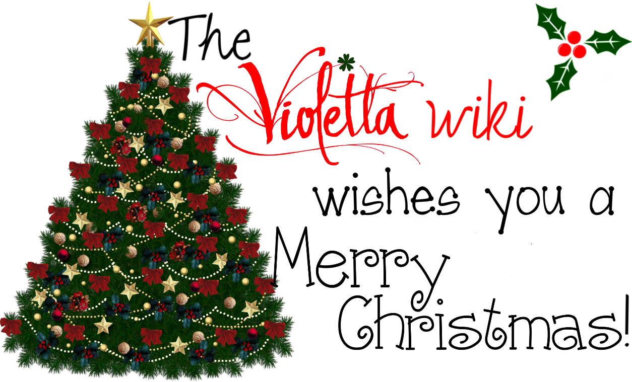 Image violetta wiki fandom. Merry christmas png images