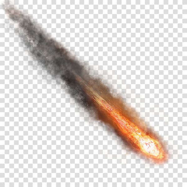 Meteor clipart flaming. Orange meteorite fall illustration