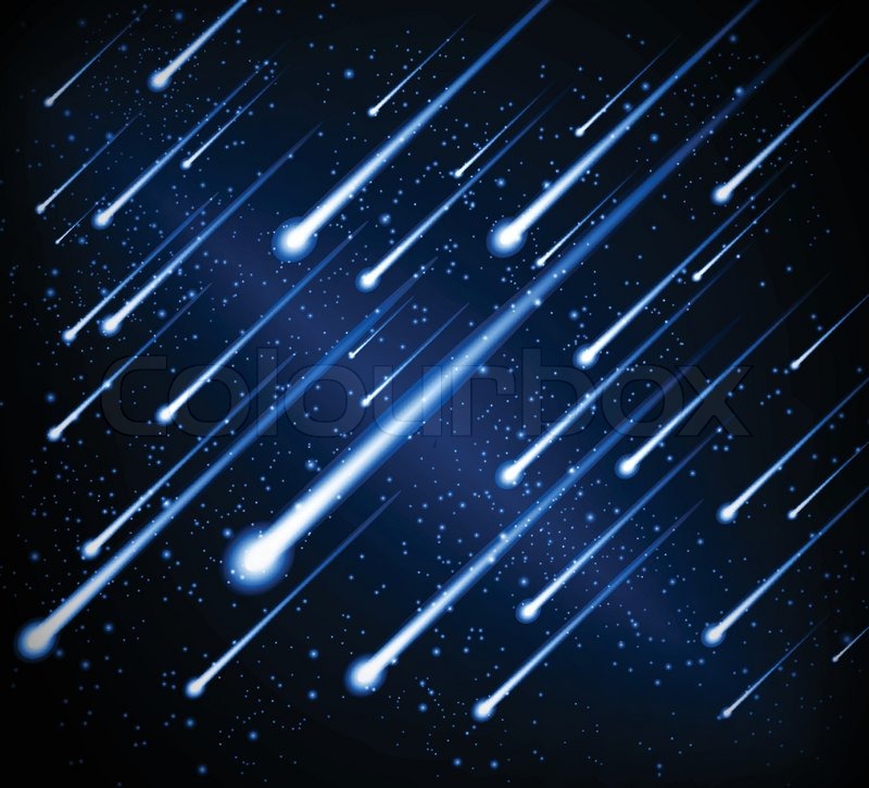 meteor clipart meteor shower