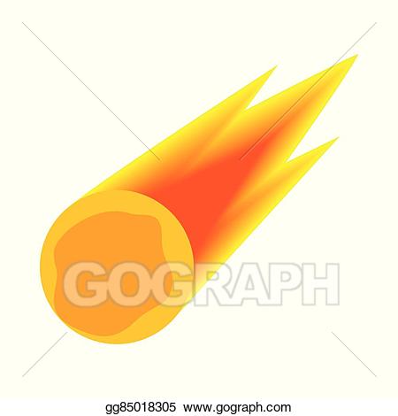 meteor clipart white background