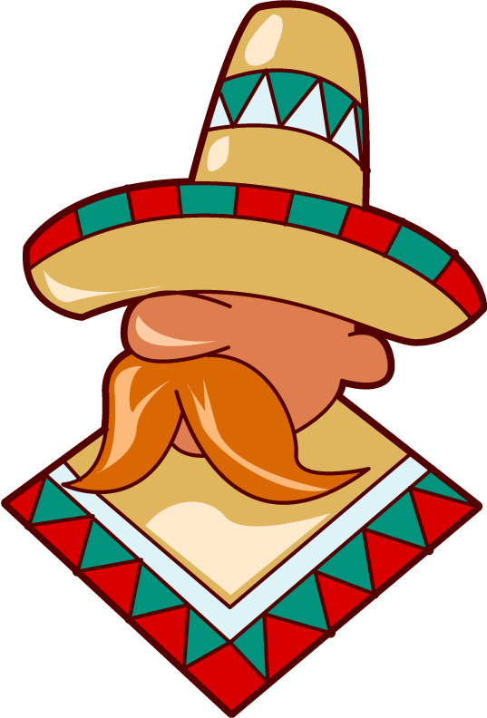 Mustache clipart sombrero. Download mexico clip art
