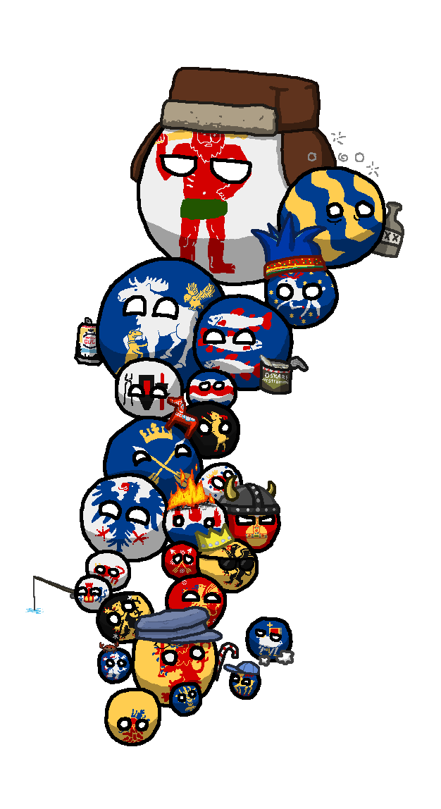 Polandball map of sweden. Mexican clipart attire