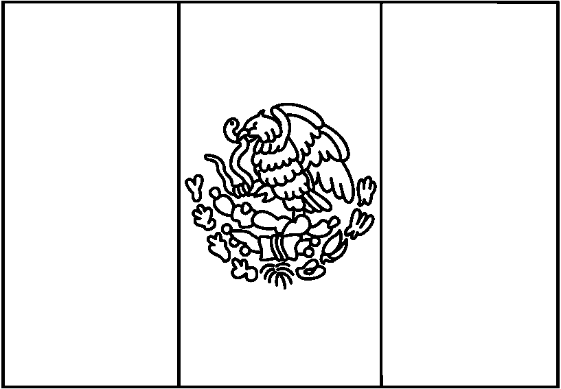 Free mexican flag download. Mexico clipart black and white
